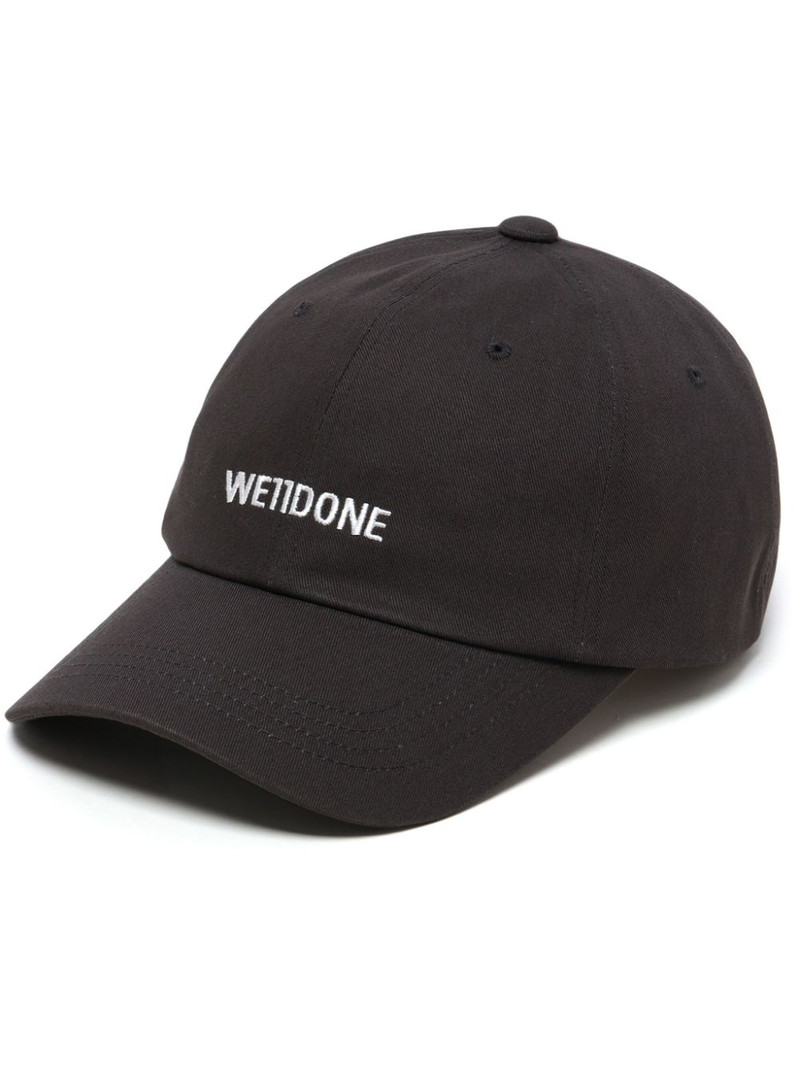 We11done Basic Small Logo cotton cap outlook