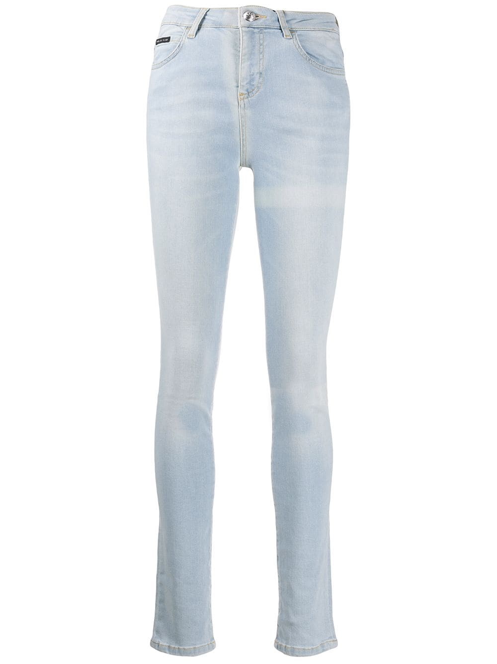 high-rise skinny jeans - 1
