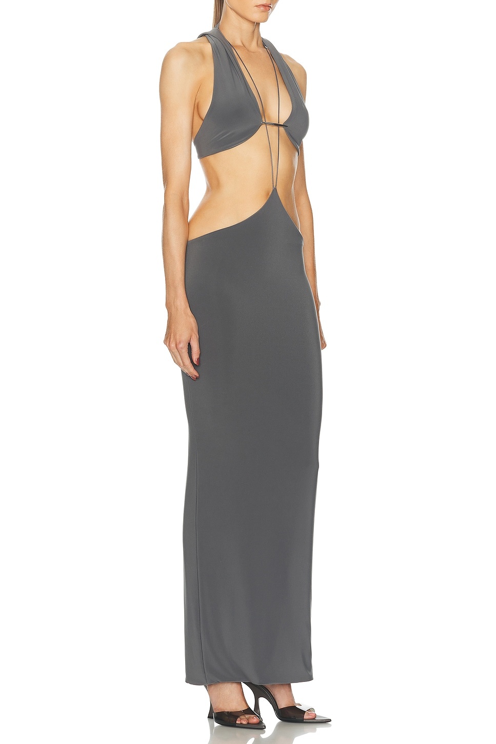 Logo Tag Tie Pillar Skirt - 2
