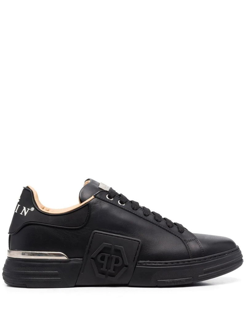 Hexagon-logo low top sneakers 1