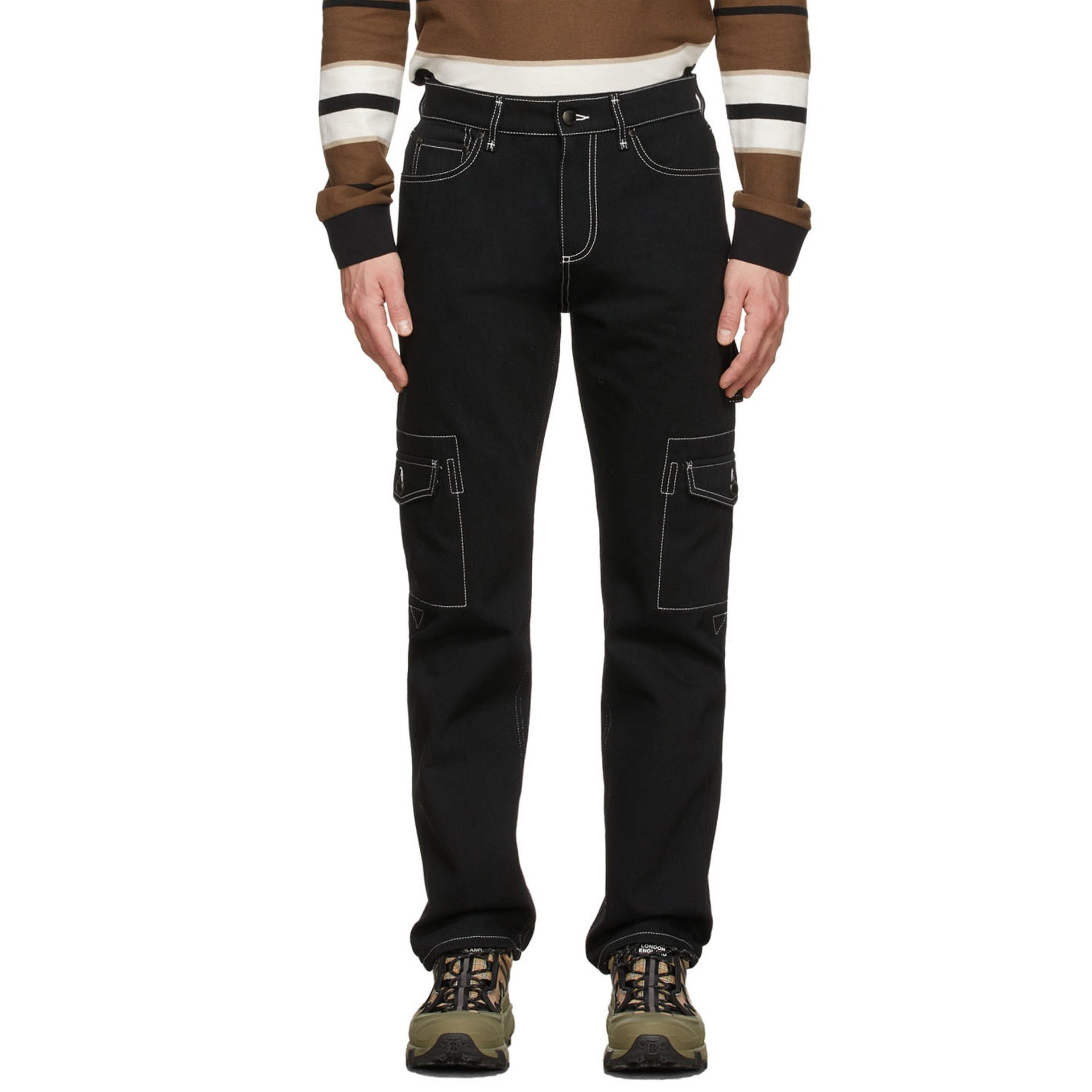 Burberry Denim Cargo Pants Men - 2