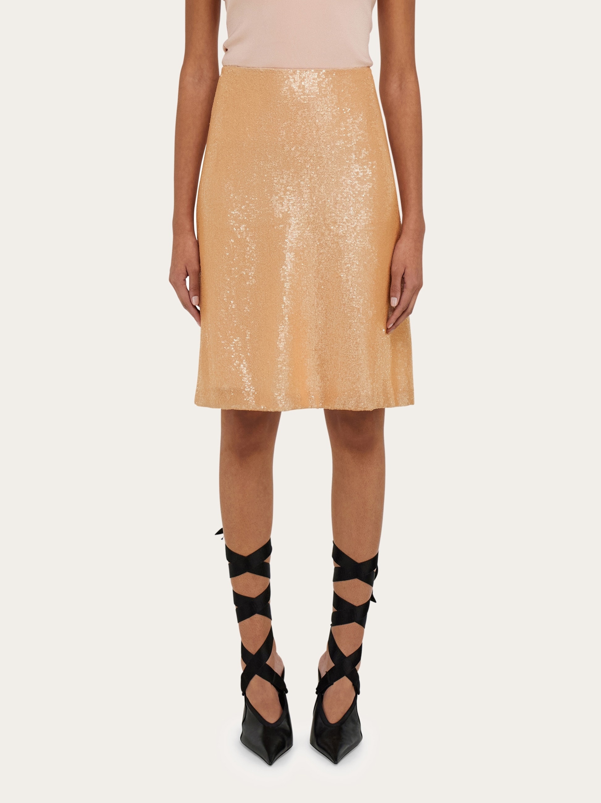 Sequin embellished skirt - 2