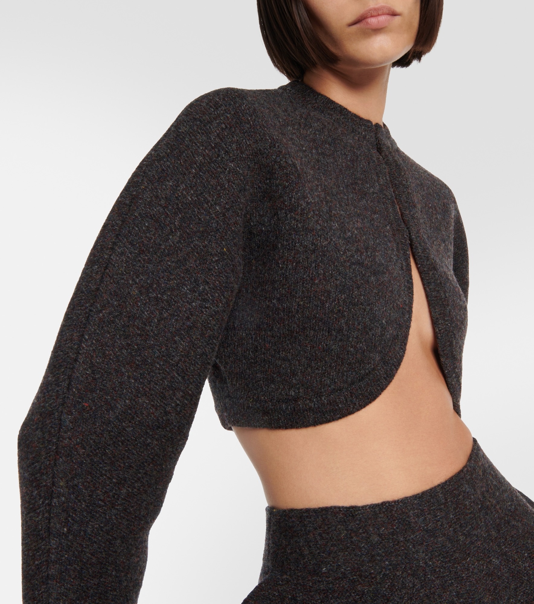 Wool-blend shrug - 4
