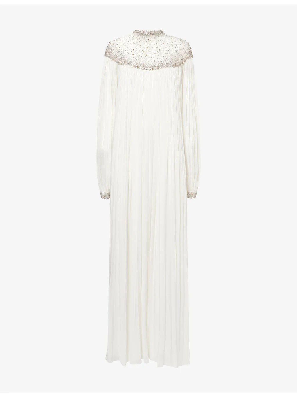Ellima Crystal-Embellished Satin Gown - 1