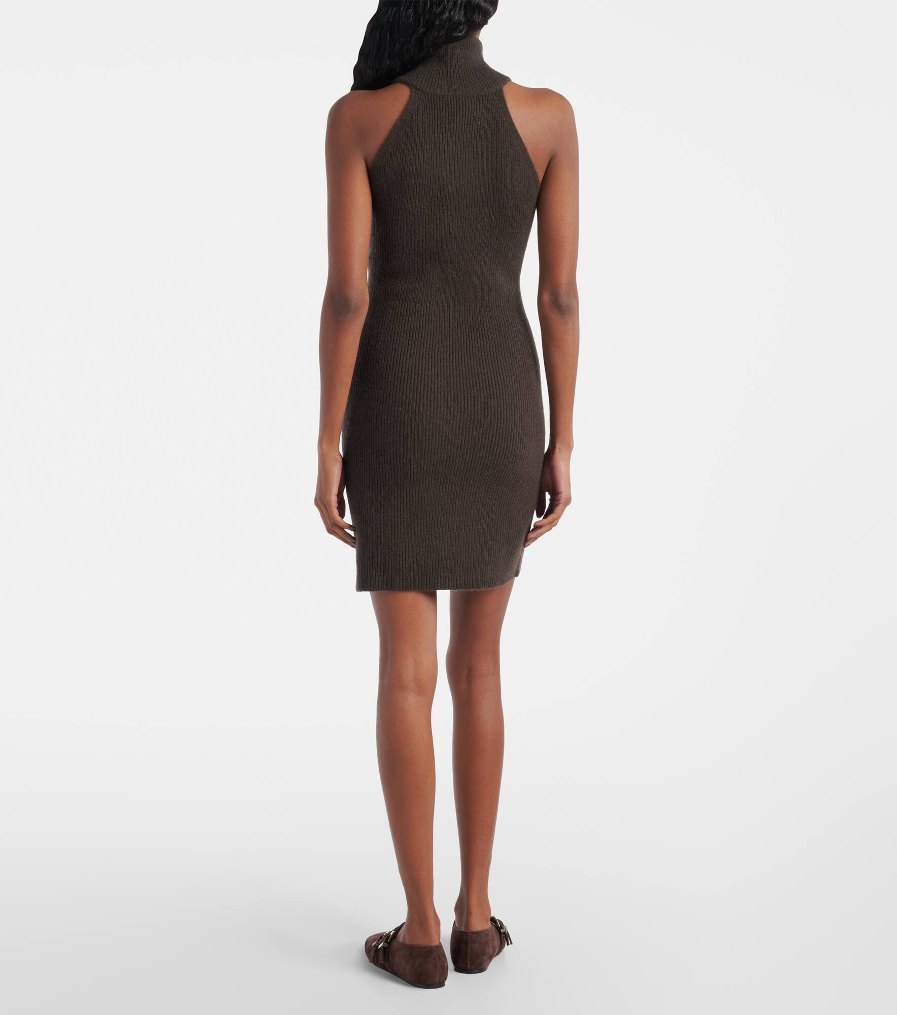Lisa cashmere turtleneck minidress - 3