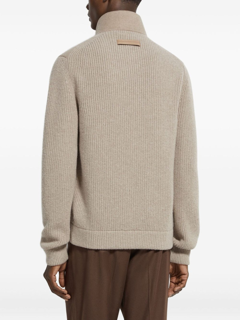 Oasi-cashmere cardigan 4