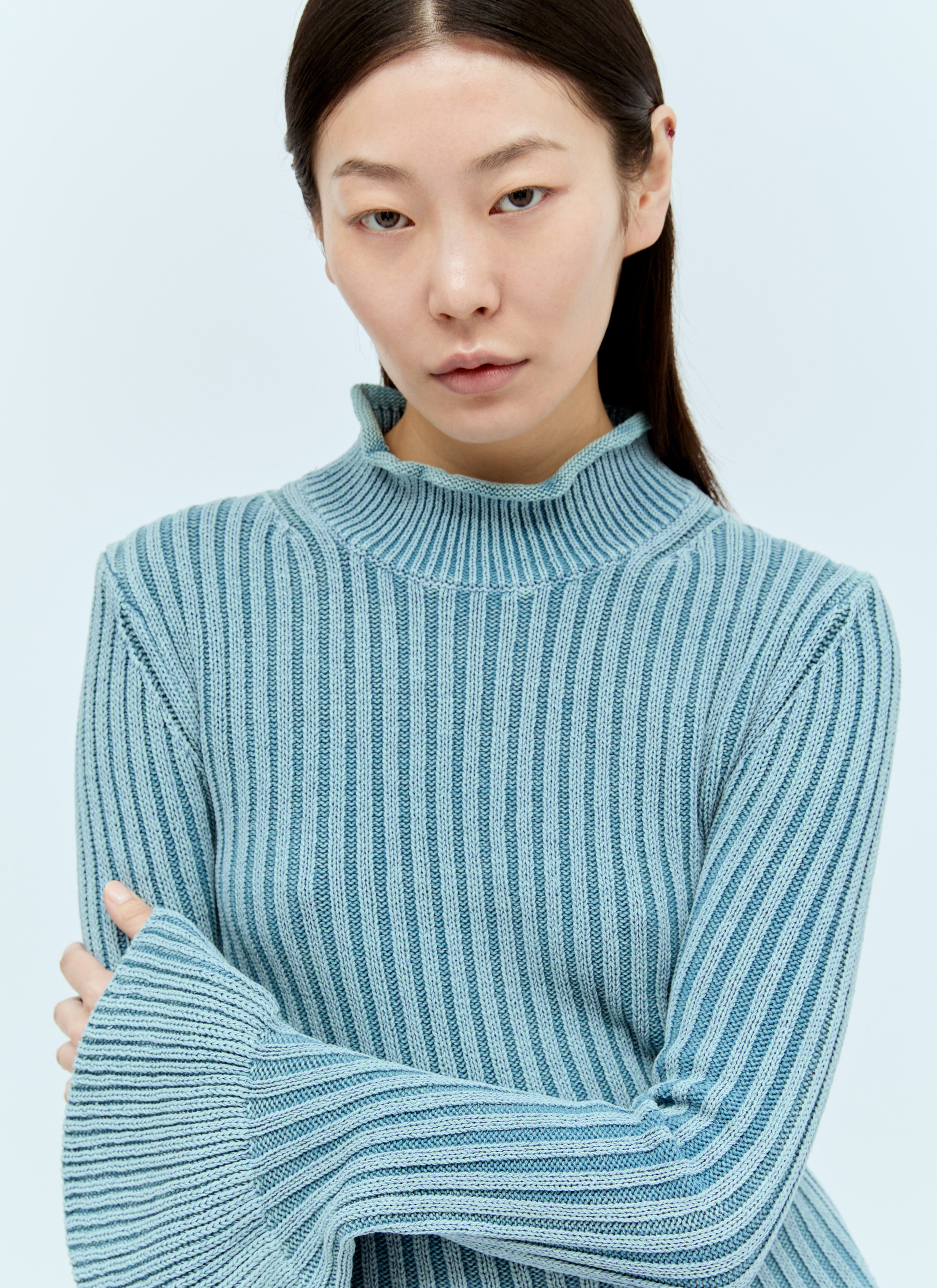 Acne Studios Women Ruffled Sleeves Sweater - 2