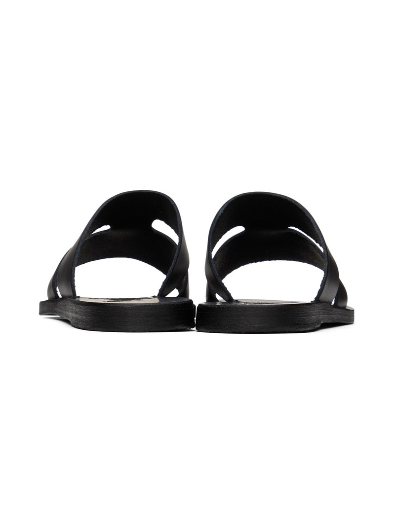 Black Apteros Sandals 2