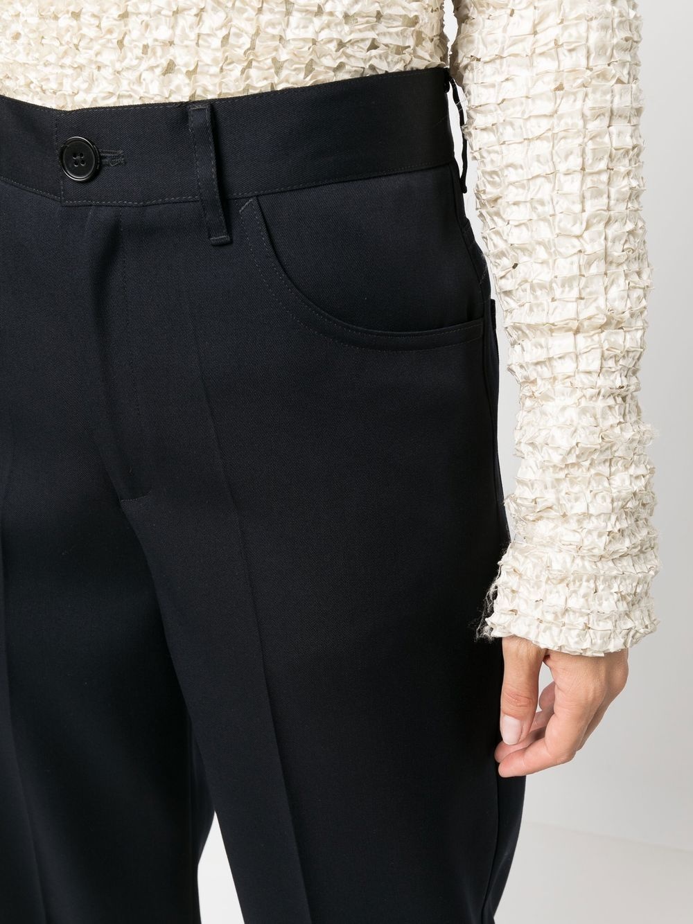 straight-leg trousers - 5