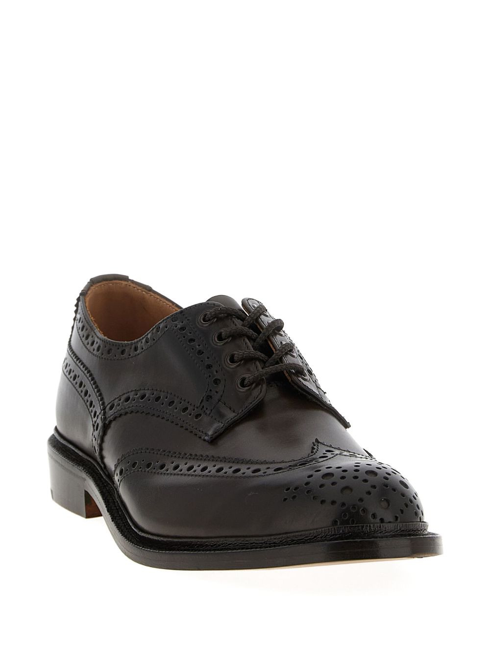 Bourton leather lace-up derby shoes - 2
