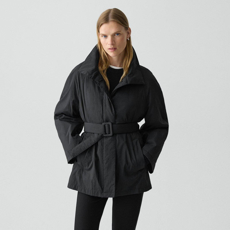 Cropped Parka in Nylon 2