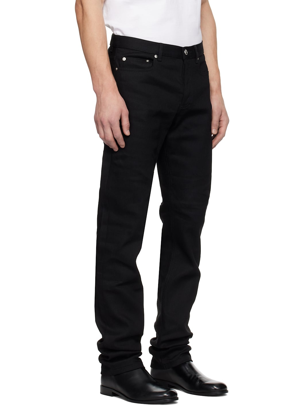 Black New Standard Jeans - 2