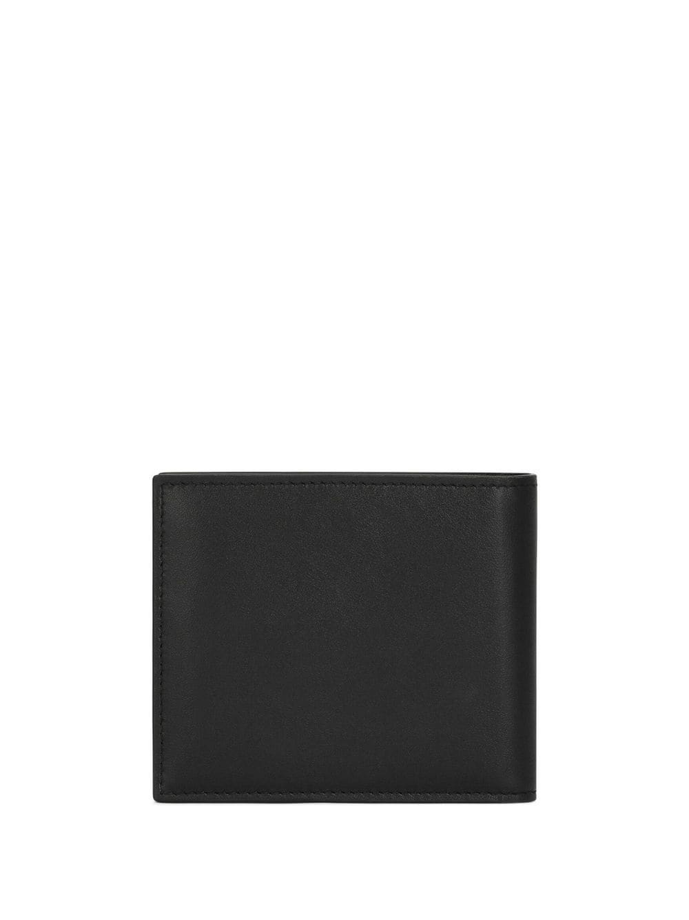 logo-patch folded leather wallet - 2