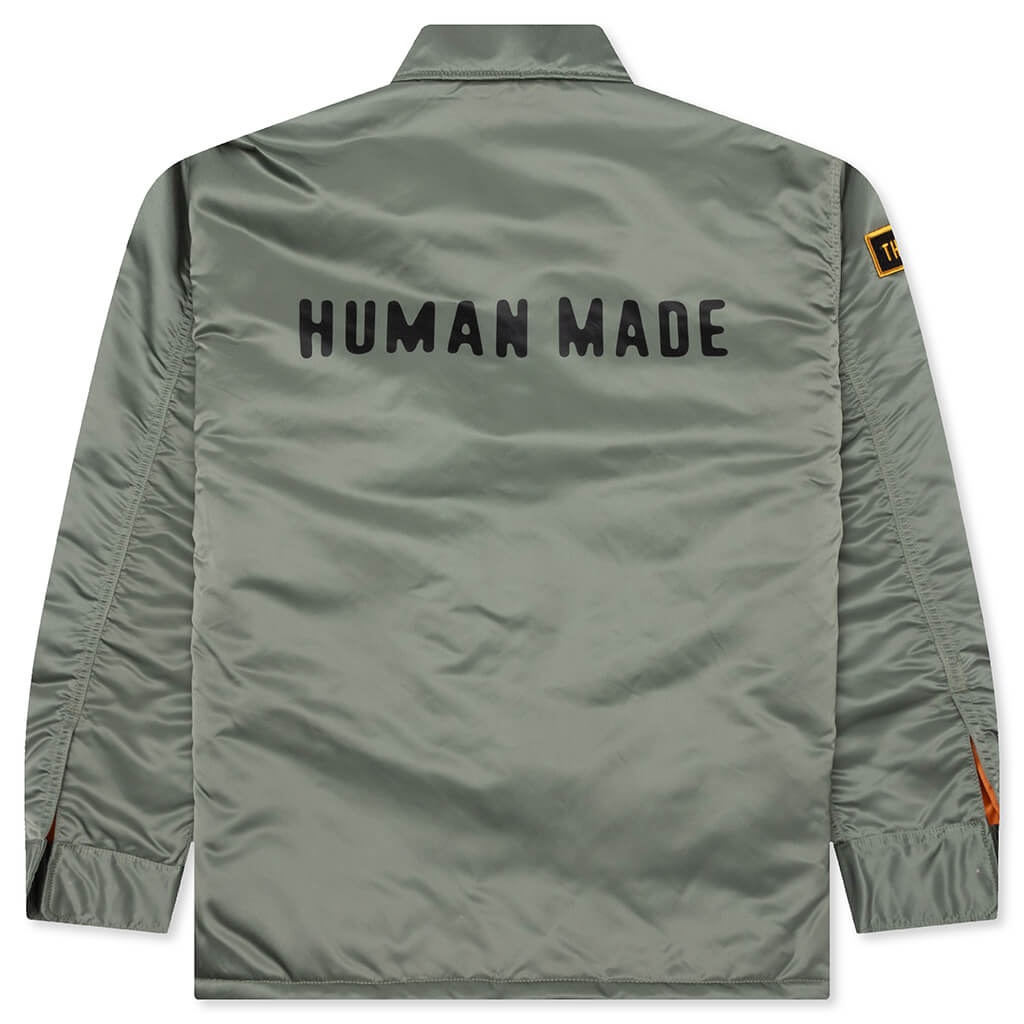 PADDED CPO SHIRT - OLIVE DRAB - 2
