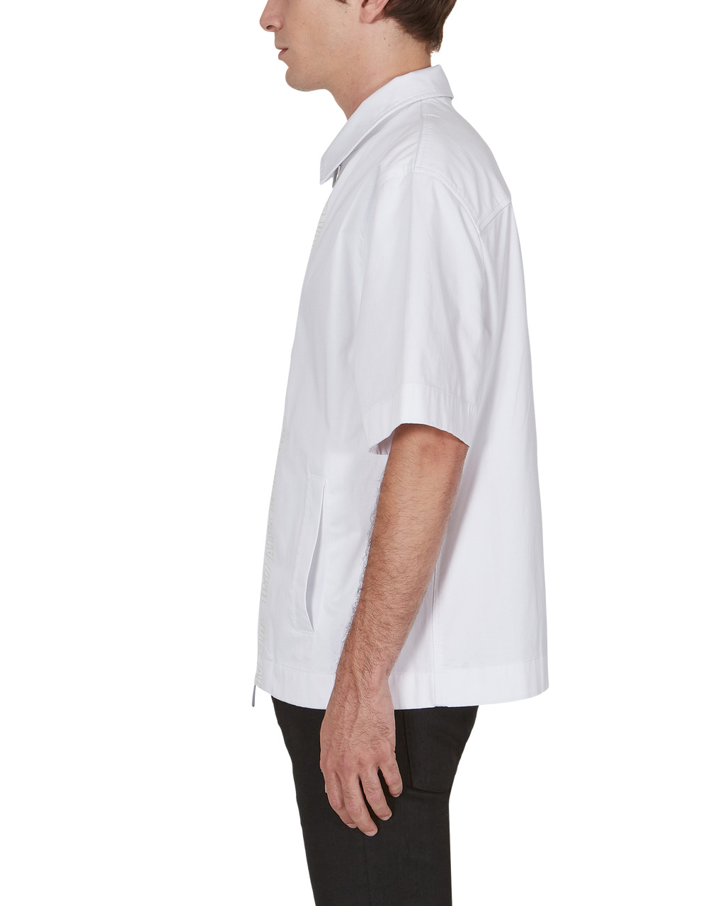 GRAPHIC S/S ZIP SHIRT - 4
