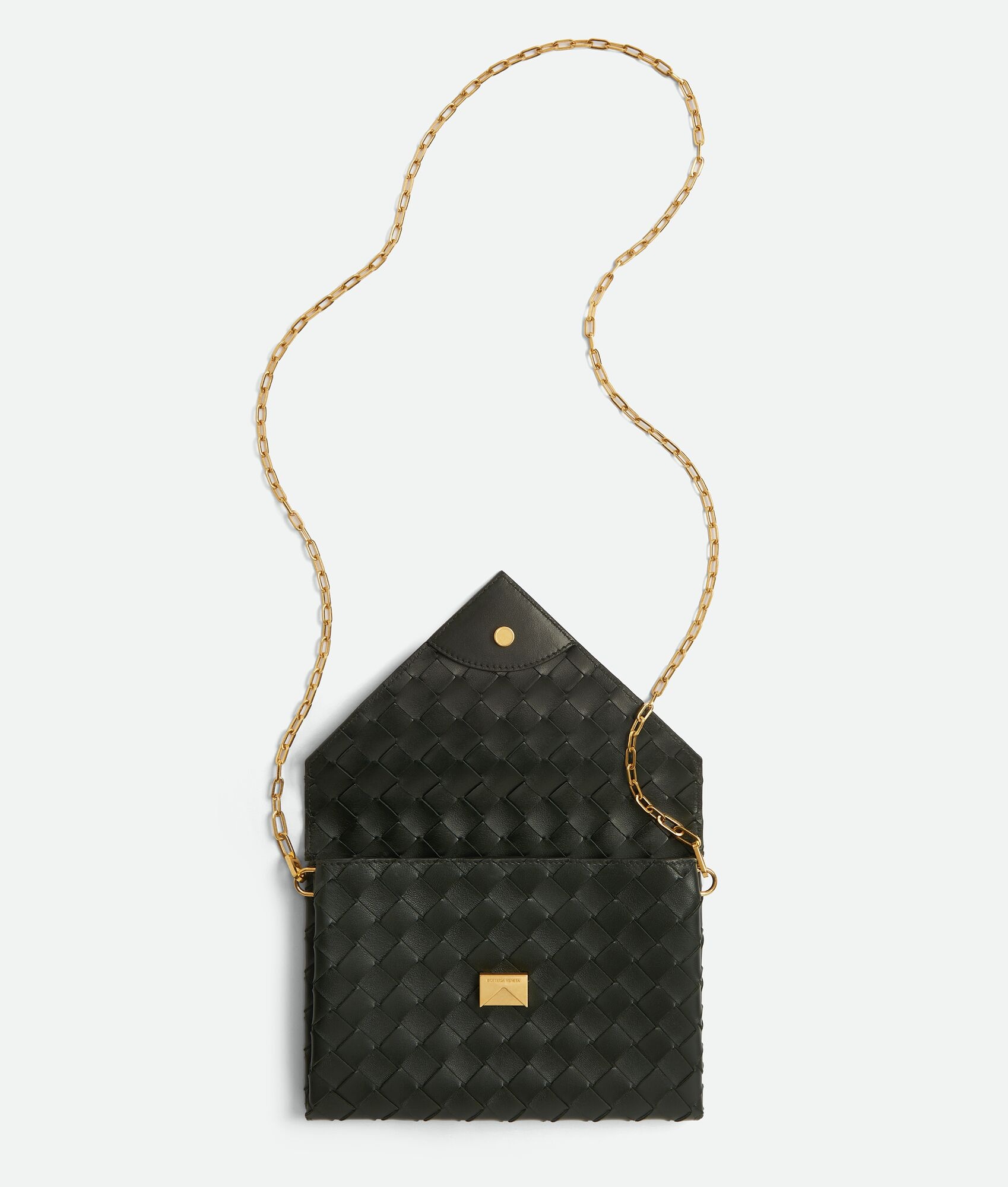 ●BOTTEGAVENETA ●ボッテガヴェネタ Pouch Origami Bottega Veneta Origami Envelope Pouch On Chain | REVERSIBLE