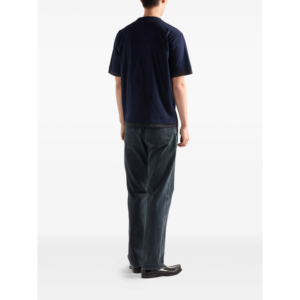 Prada Blue T-Shirts & Vests - T-Shirts Men - 5