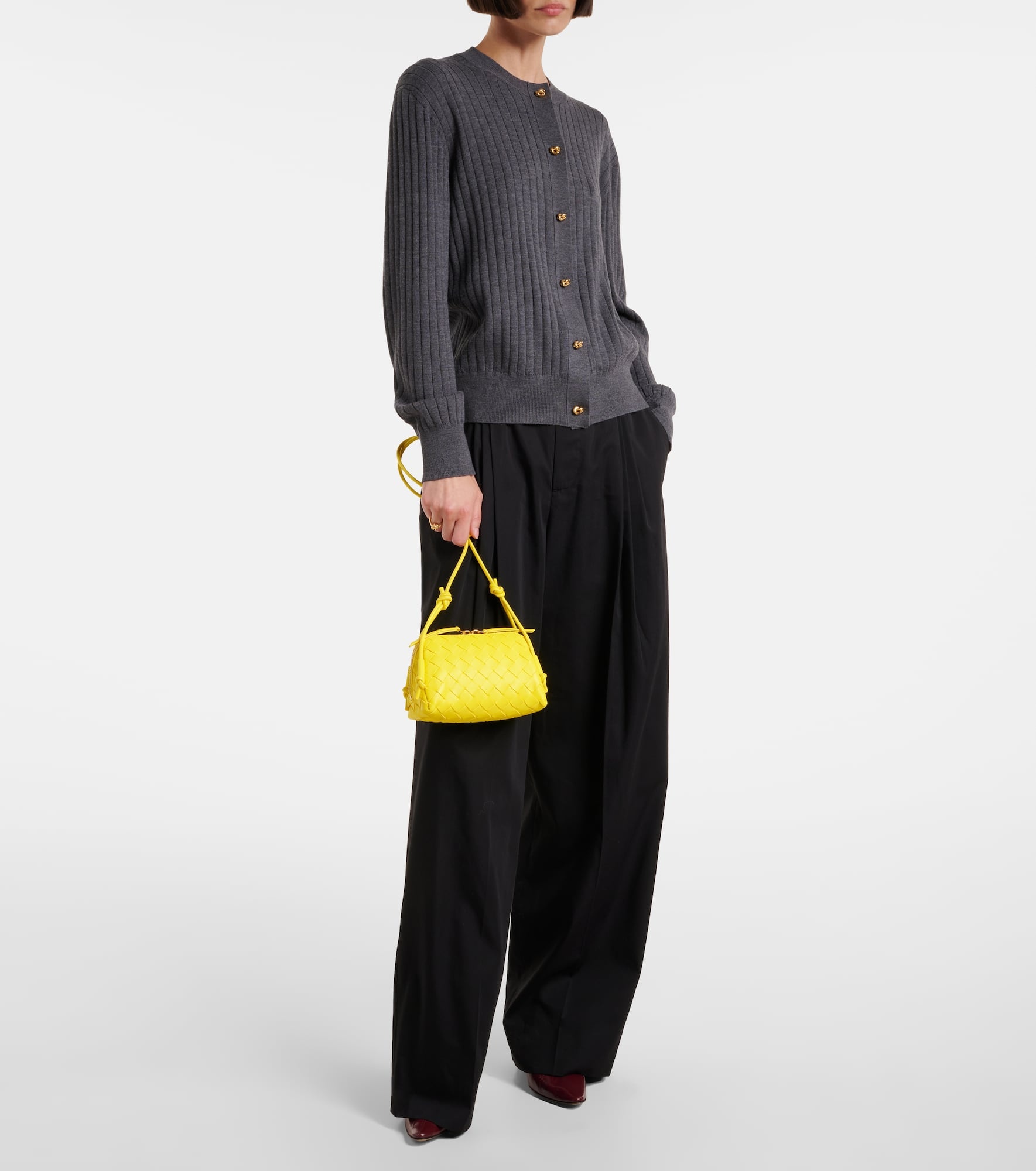 Concert Intrecciato leather shoulder bag - 5