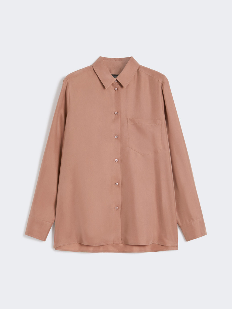 PAMIR Washed silk shirt 1