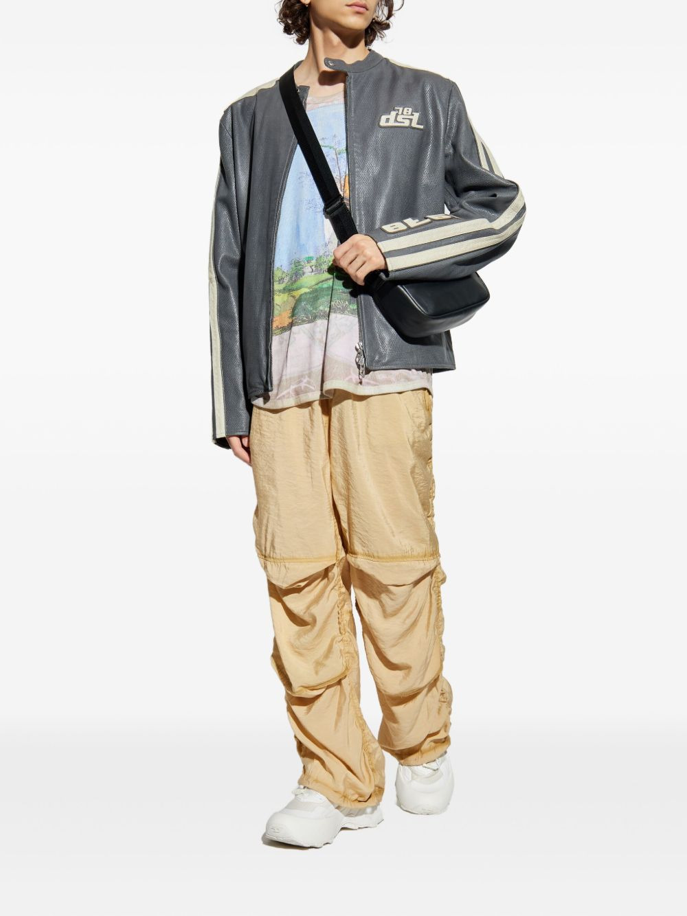 P-Daily layered drawstring trousers - 2