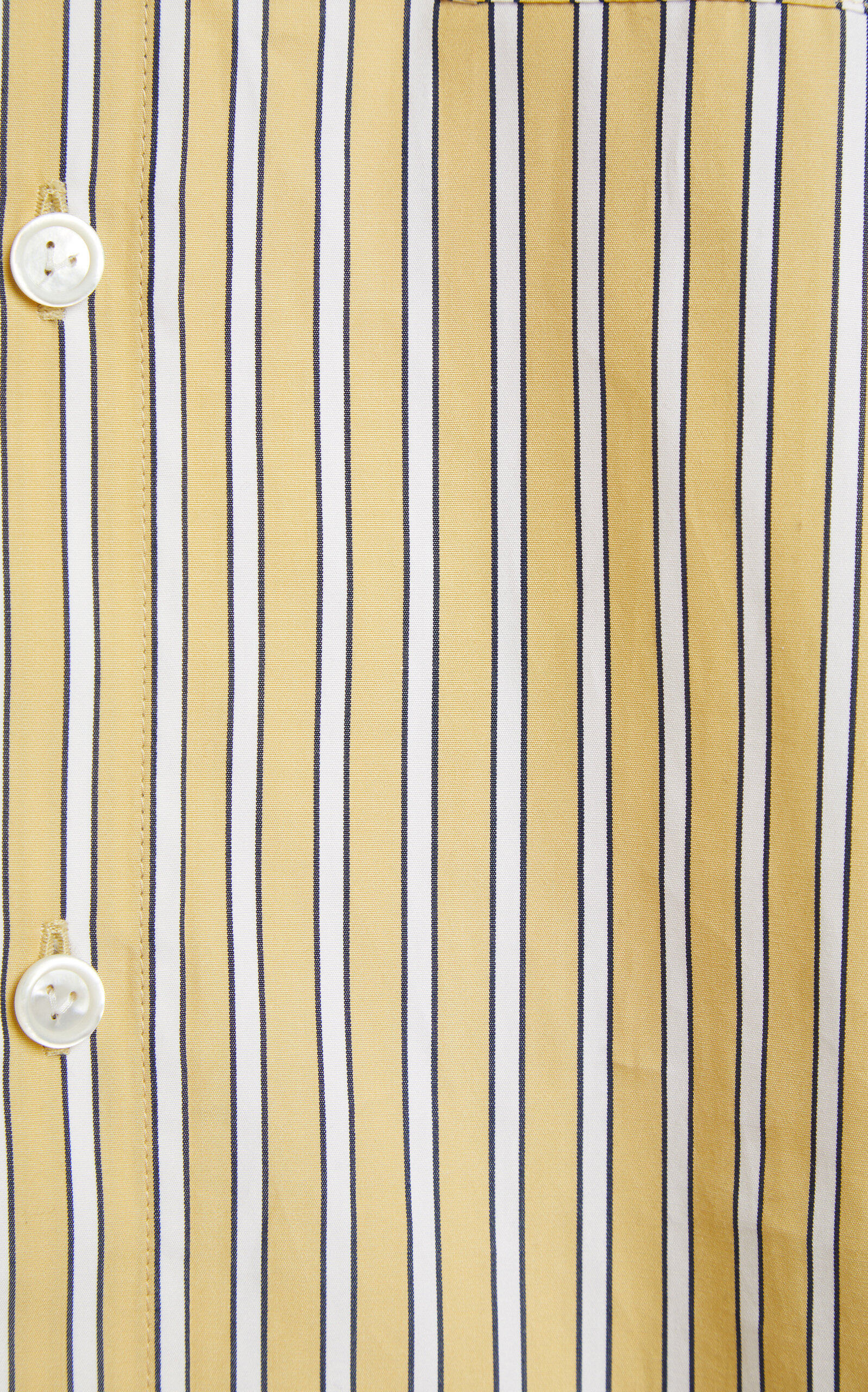 Cotton Poplin Shirt yellow - 5