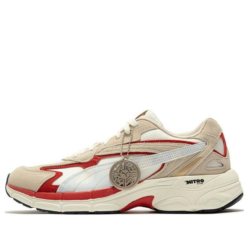PUMA Teveris Nitro CNY Papermaking 'Beige Red White' 392947-02 - 1