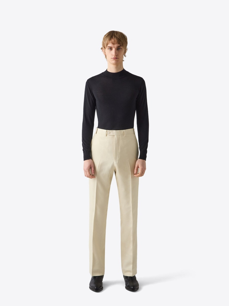 BLK DNM TROUSER 77 CREAM RAW SILK outlook