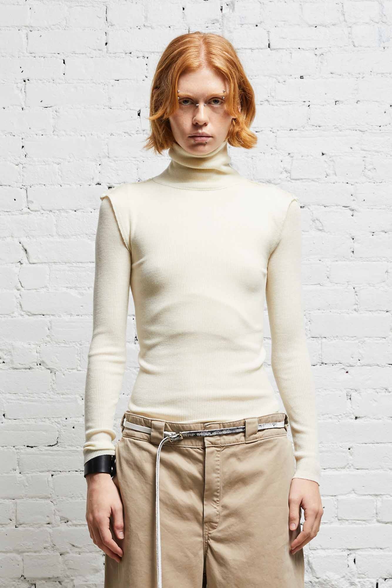 CREWNECK TWIN SET - ECRU - 6