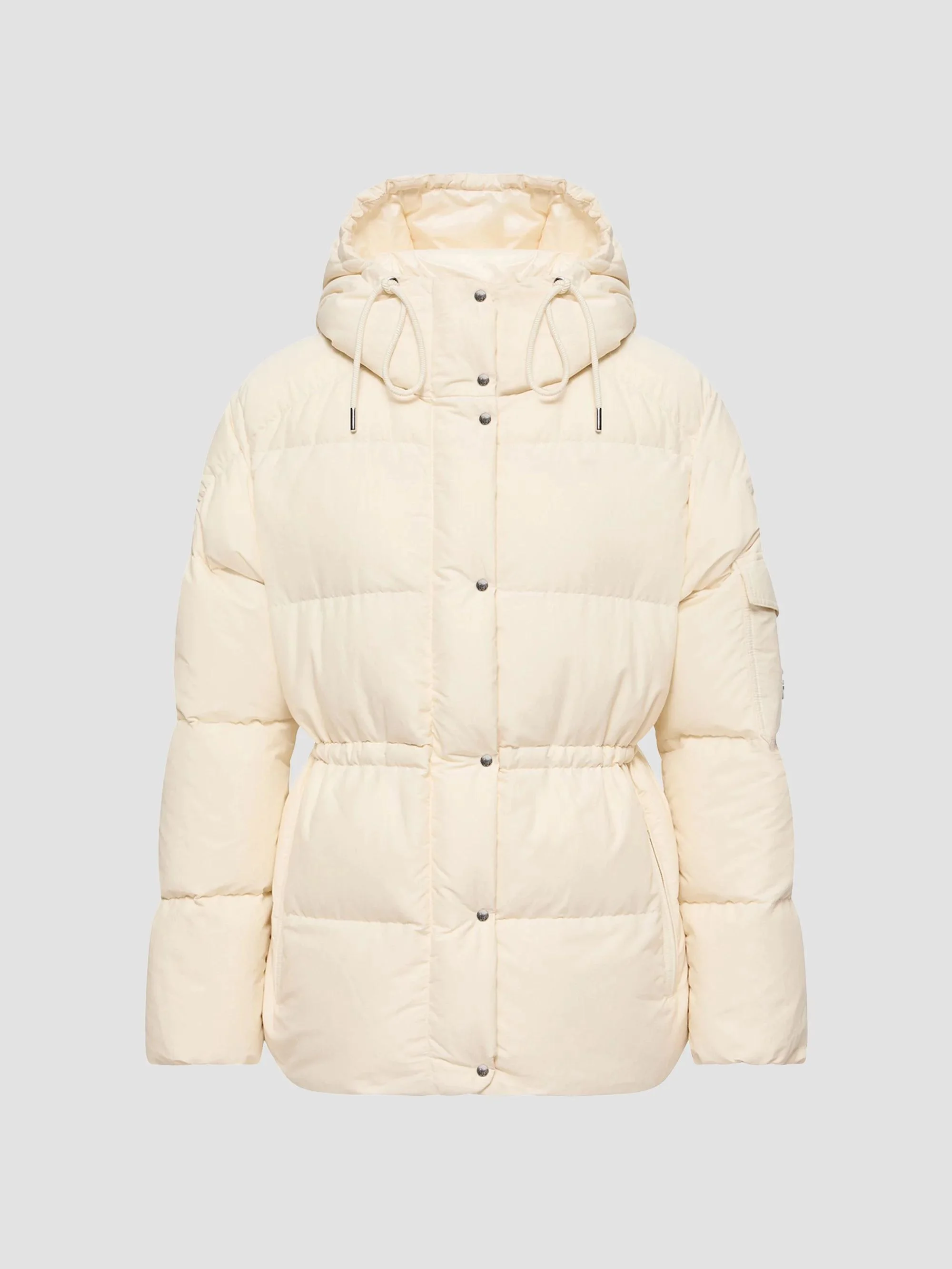 Women's Himalaya Puffer Coat - White Ivory - 1