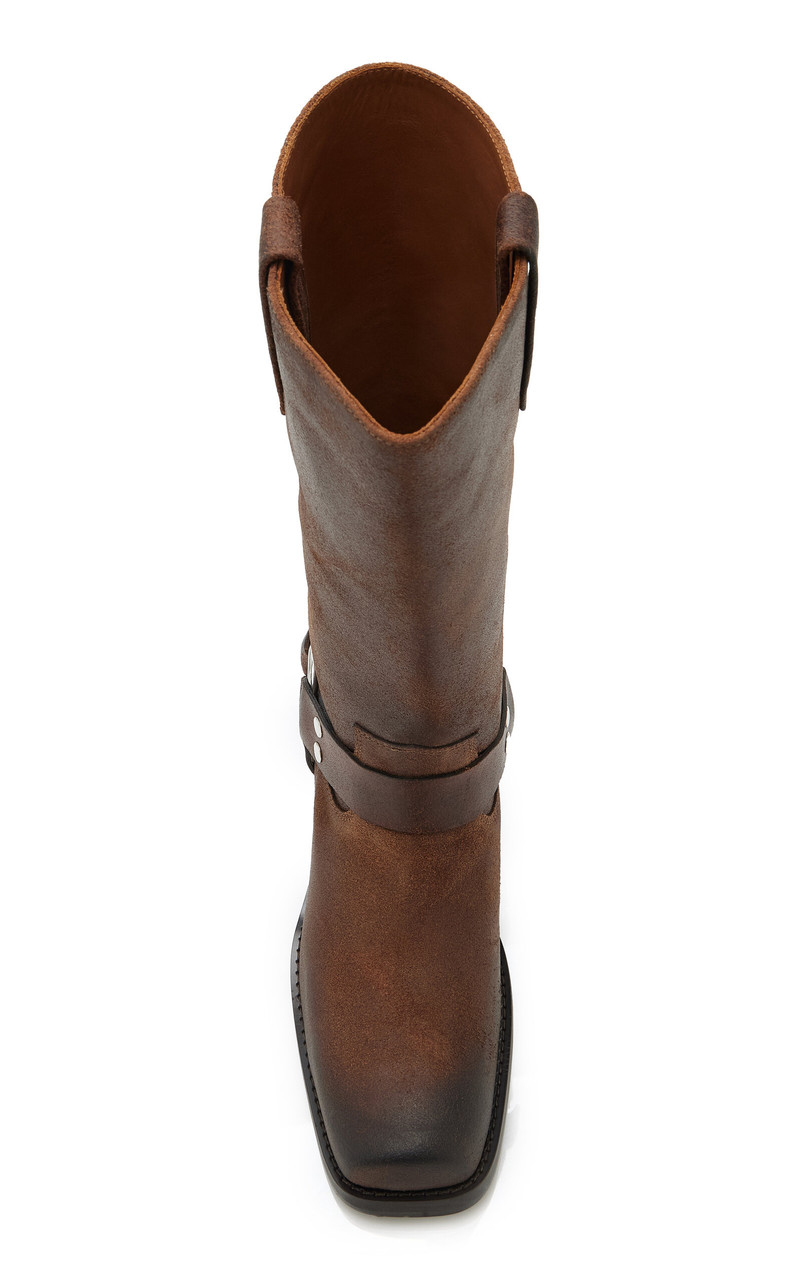 PARIS TEXAS Roxy Leather Boots brown outlook
