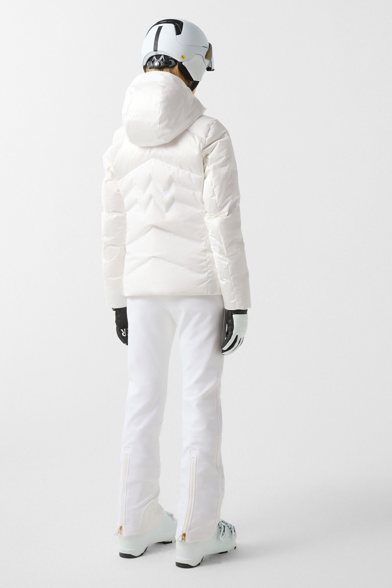 Delin down ski jacket in White 3
