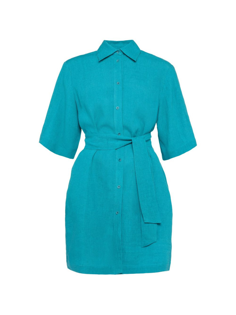 belted shirt dress 1