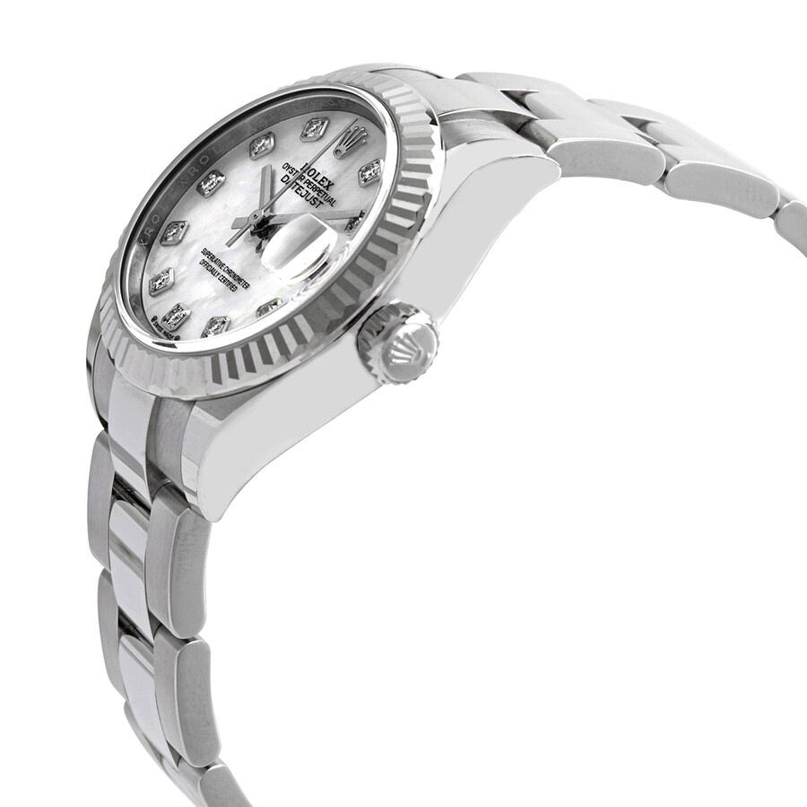 Rolex Lady Datejust Automatic Mother of Pearl Diamond Dial Ladies Oyster Watch 279174MDO - 2