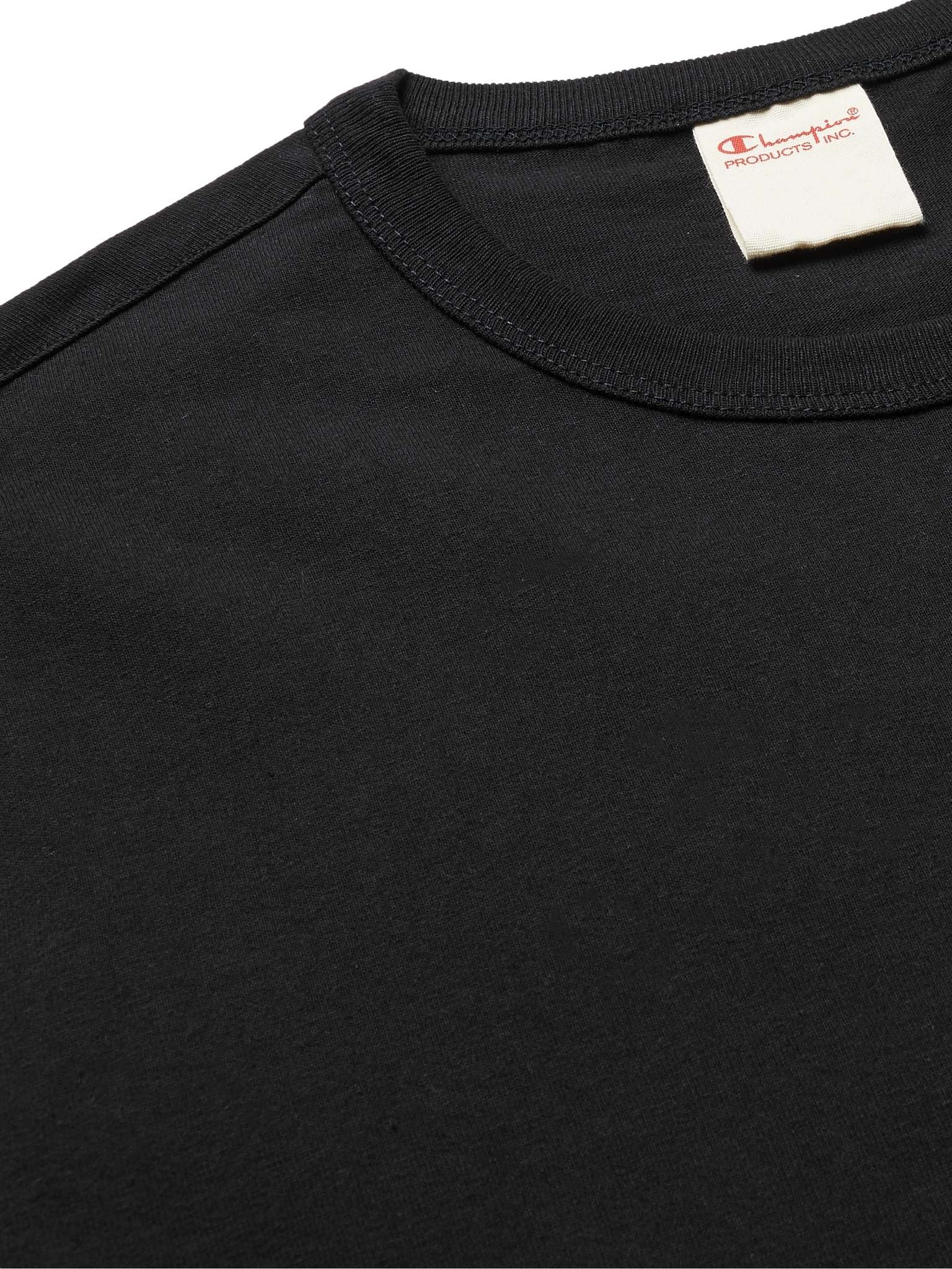 Logo-Embroidered Cotton-Jersey T-Shirt - 9