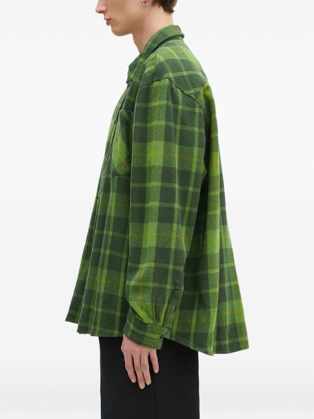 checked shirt - 3