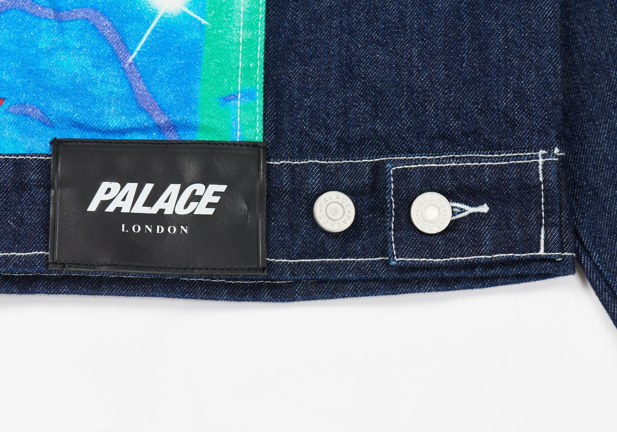 PALACE ZOMBY DENIM JACKET INDIGO - 5