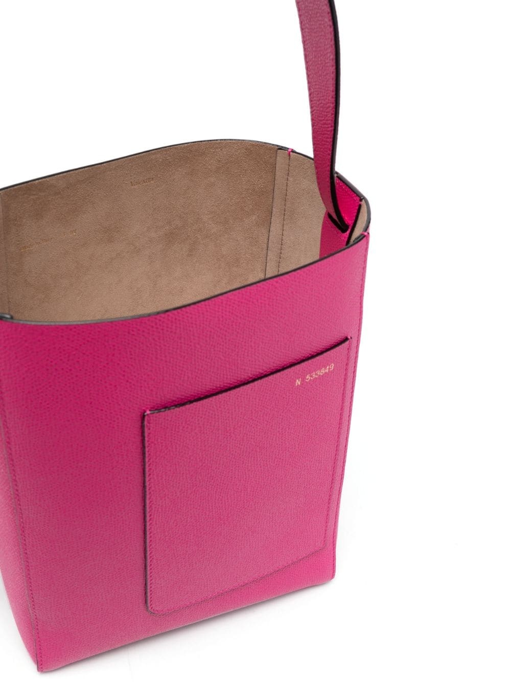 mini leather bucket bag - 5