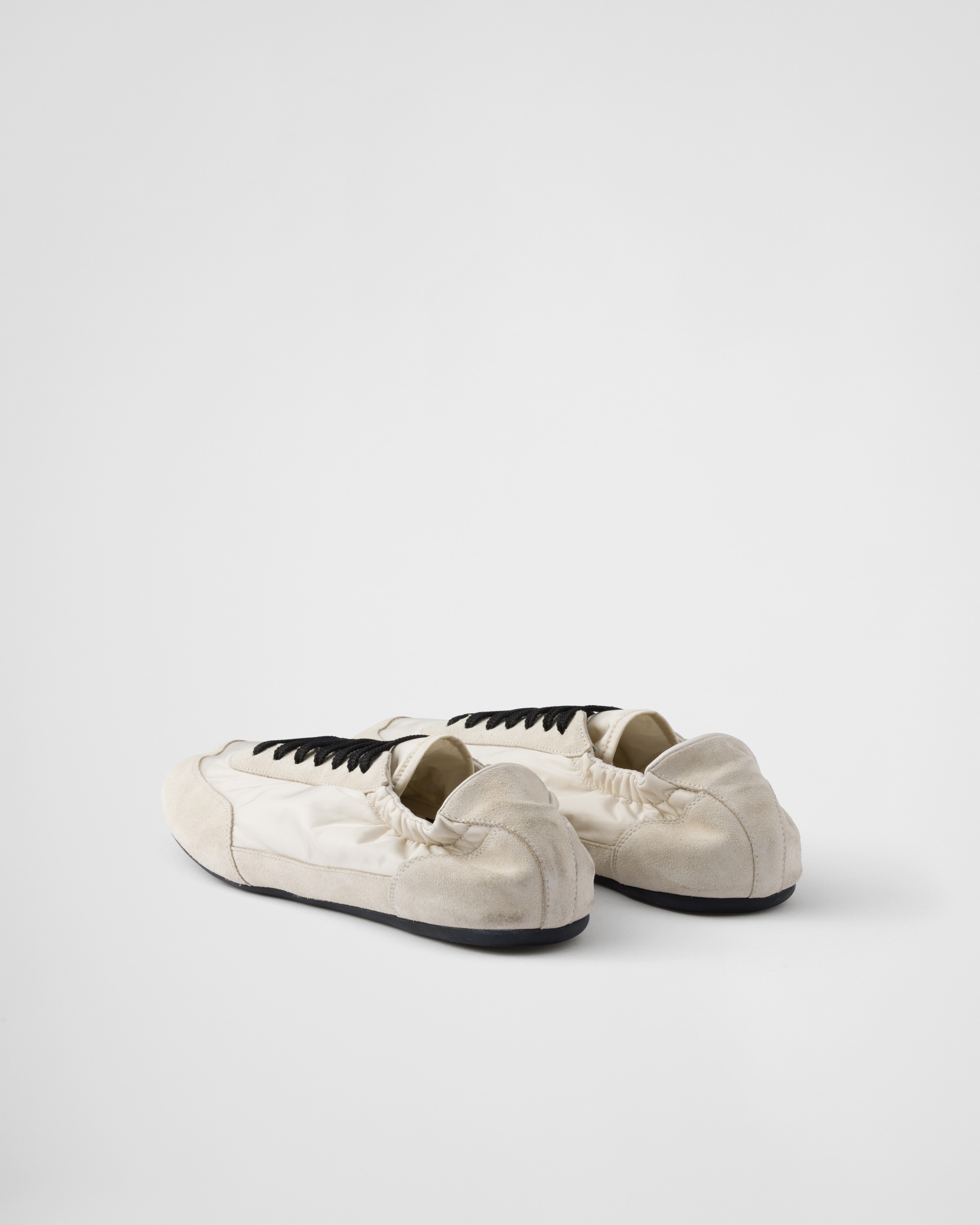 Collapse Re-Nylon and suede sneakers - 4