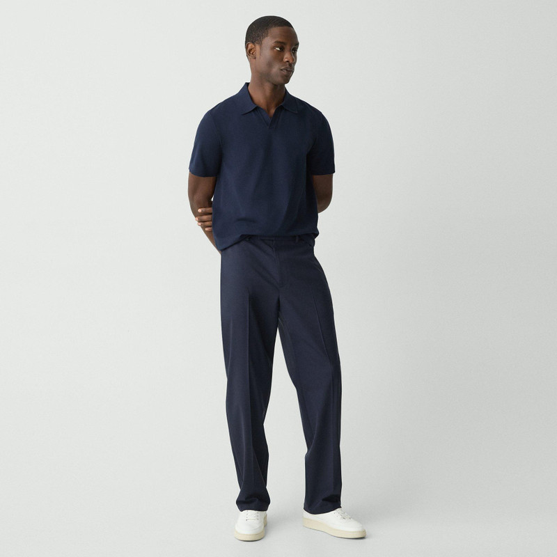 Theory Brenan Polo Shirt in Light Bilen outlook