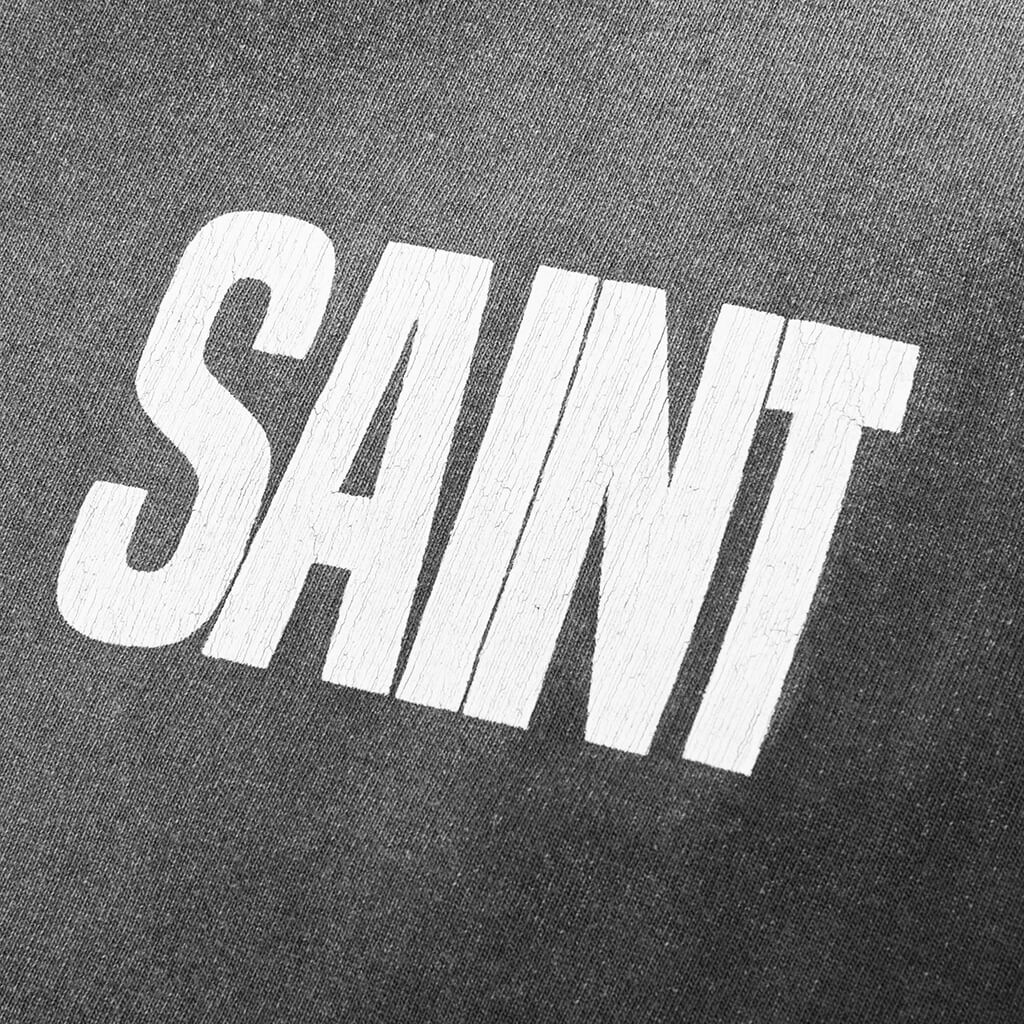 SAINT MICHAEL X LAST MAN BEATING S/S TEE - BLACK - 4