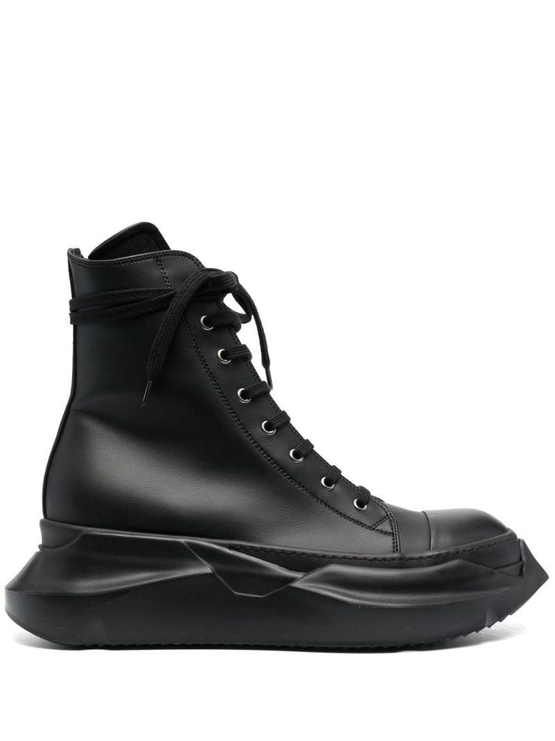 Abstract high-top sneakers - 1