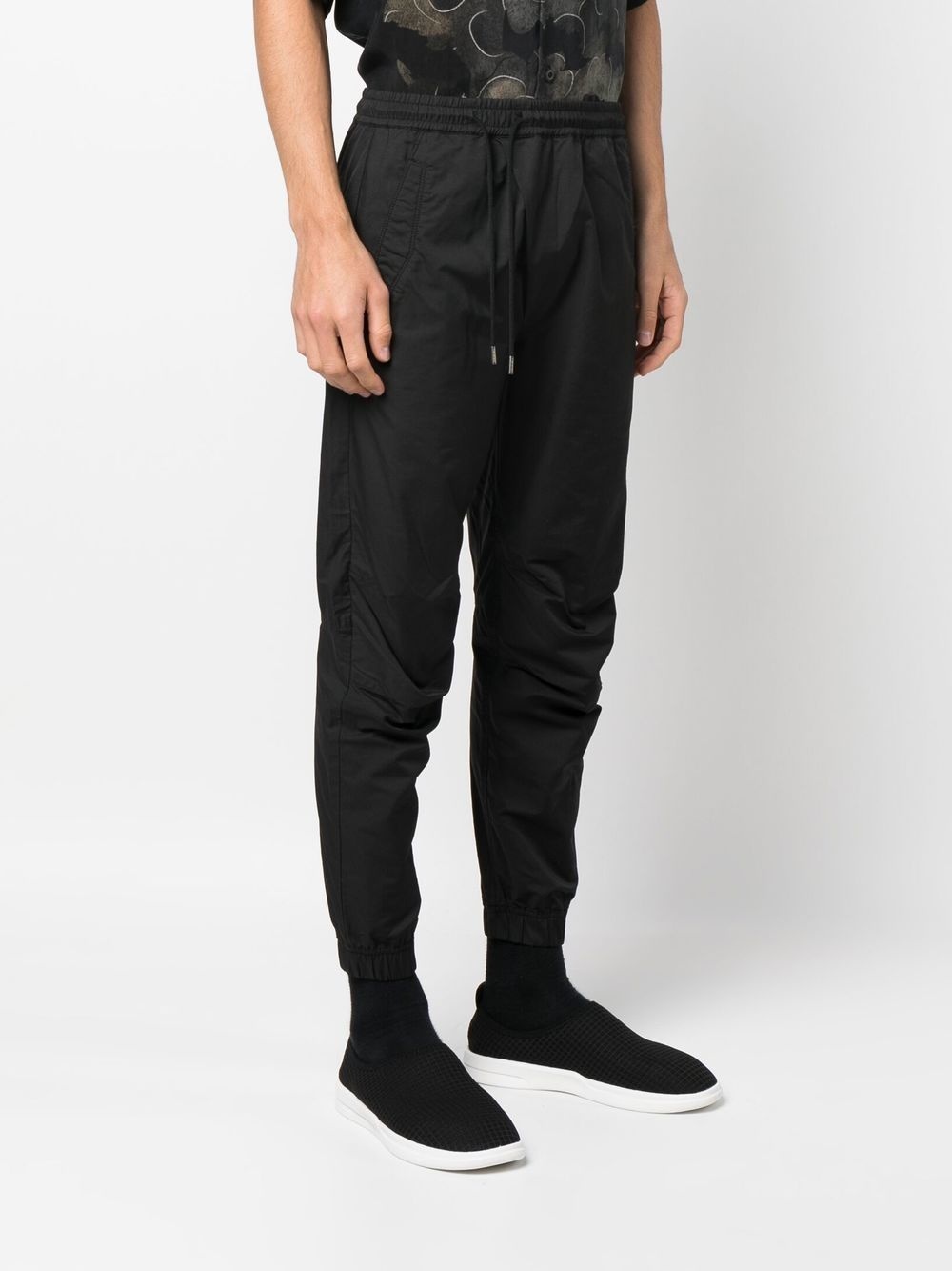 off-centre drawstring track pants - 3