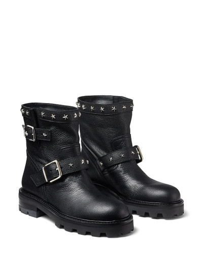 JIMMY CHOO star-stud Youth II boots outlook