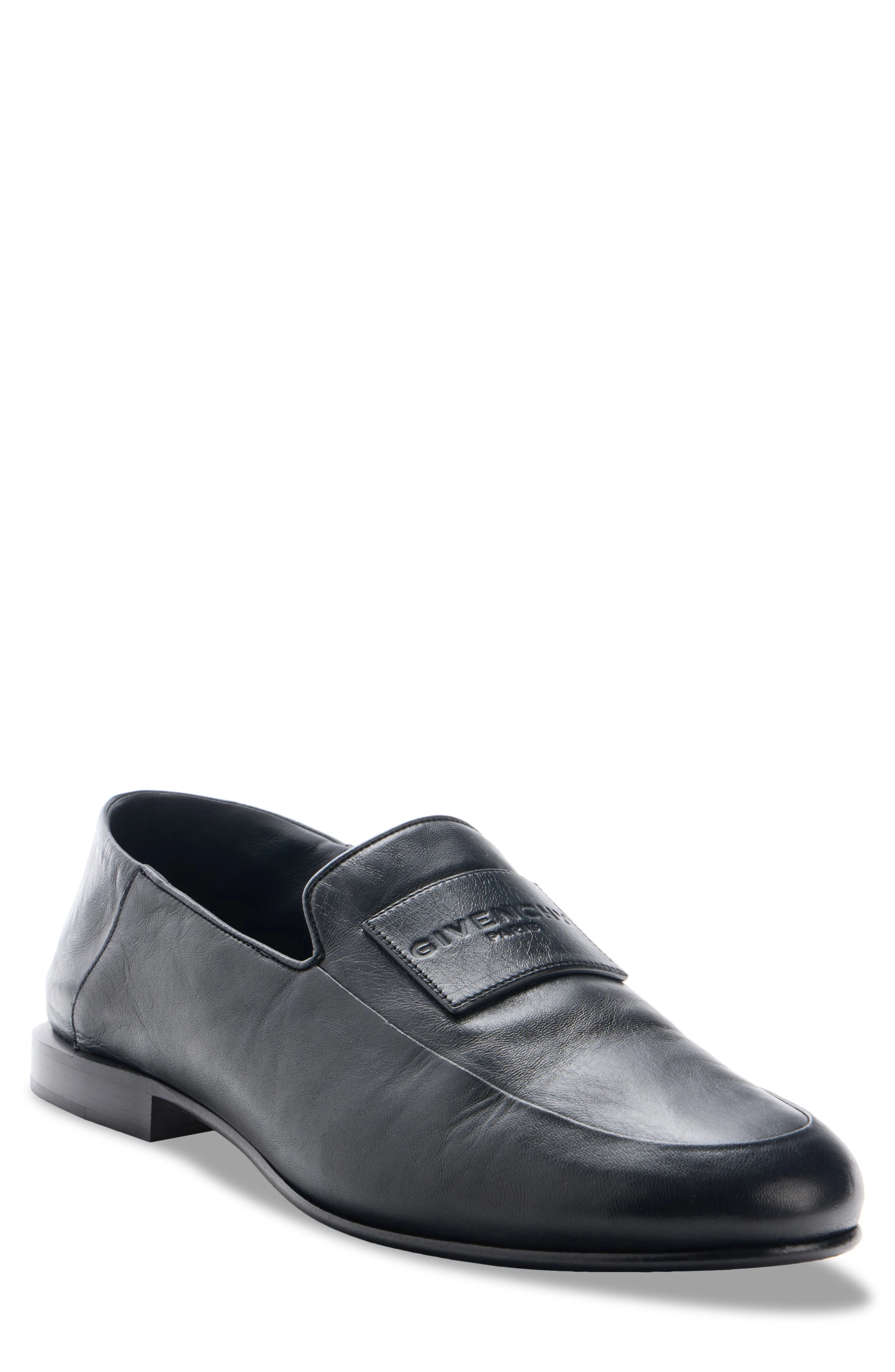 Givenchy Logo Label Convertible Loafer in Black at Nordstrom - 1
