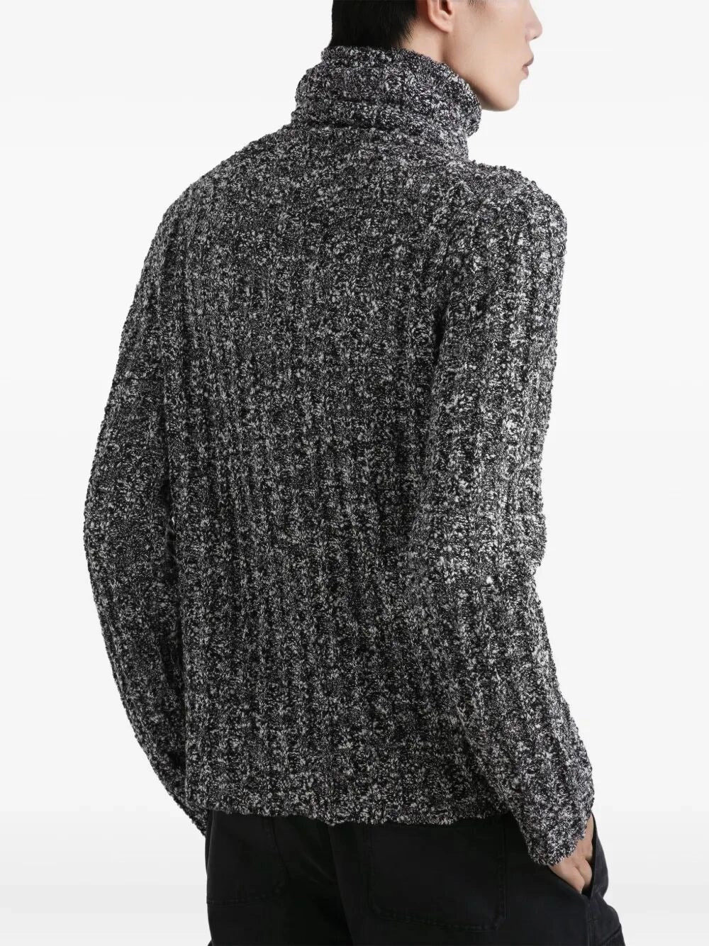 Dolce & Gabbana Men Long Sleeve Turtle-Neck Sweater - 5