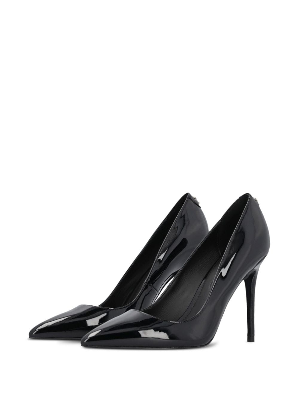 Juliette 90mm patent-finish pumps - 4