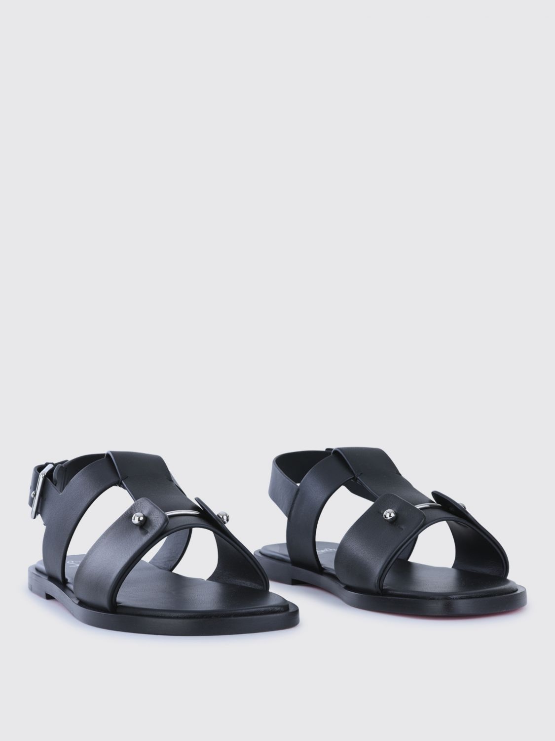 Christian Louboutin Sandals Men Black - 2