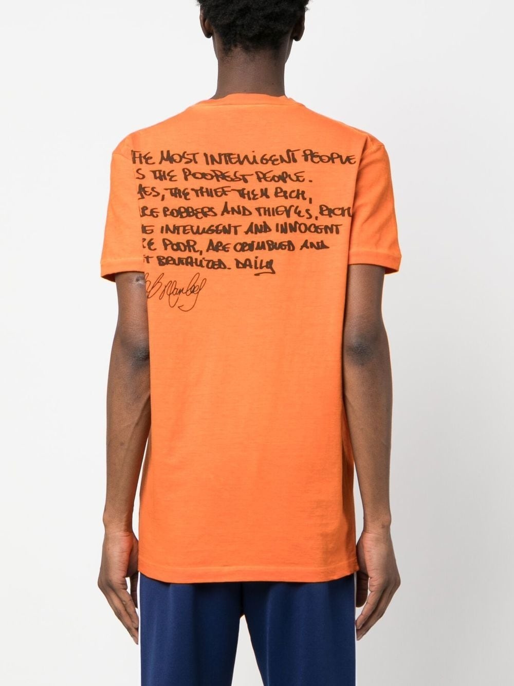 Bob Marley quote t-shirt - 4