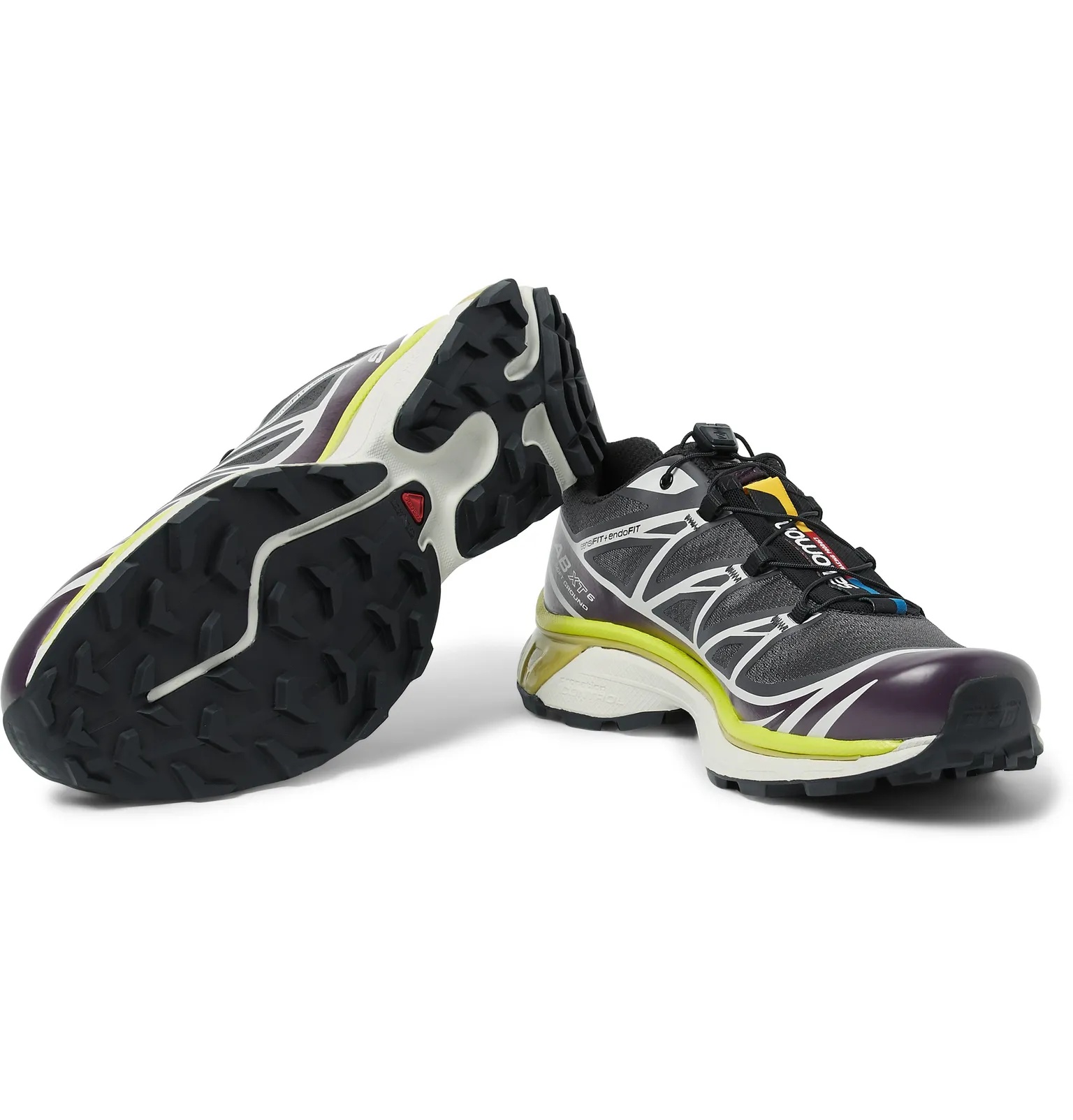 XT-6 ADV Mesh and Rubber Running Sneakers - 7