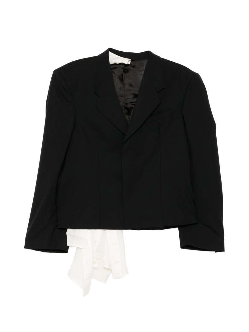 crop tailored blazer 1
